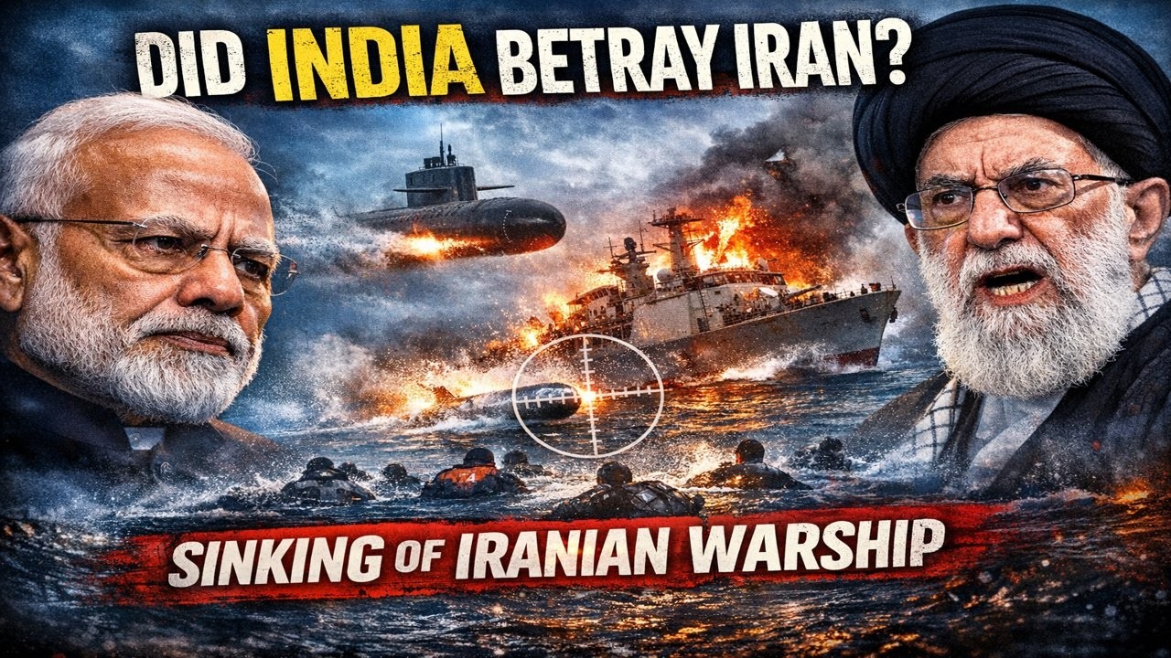 DID INDIA BETRAY IRAN?:The Truth Behind The Sinking of The Iranian Navy Vessel