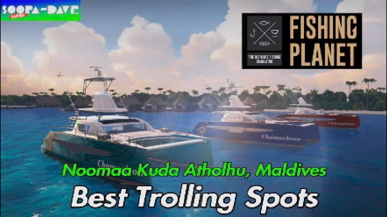 Лучшие места для троллинга: Ноомаа Куда Атолху, Мальдивы. Путеводитель Fishing Planet.