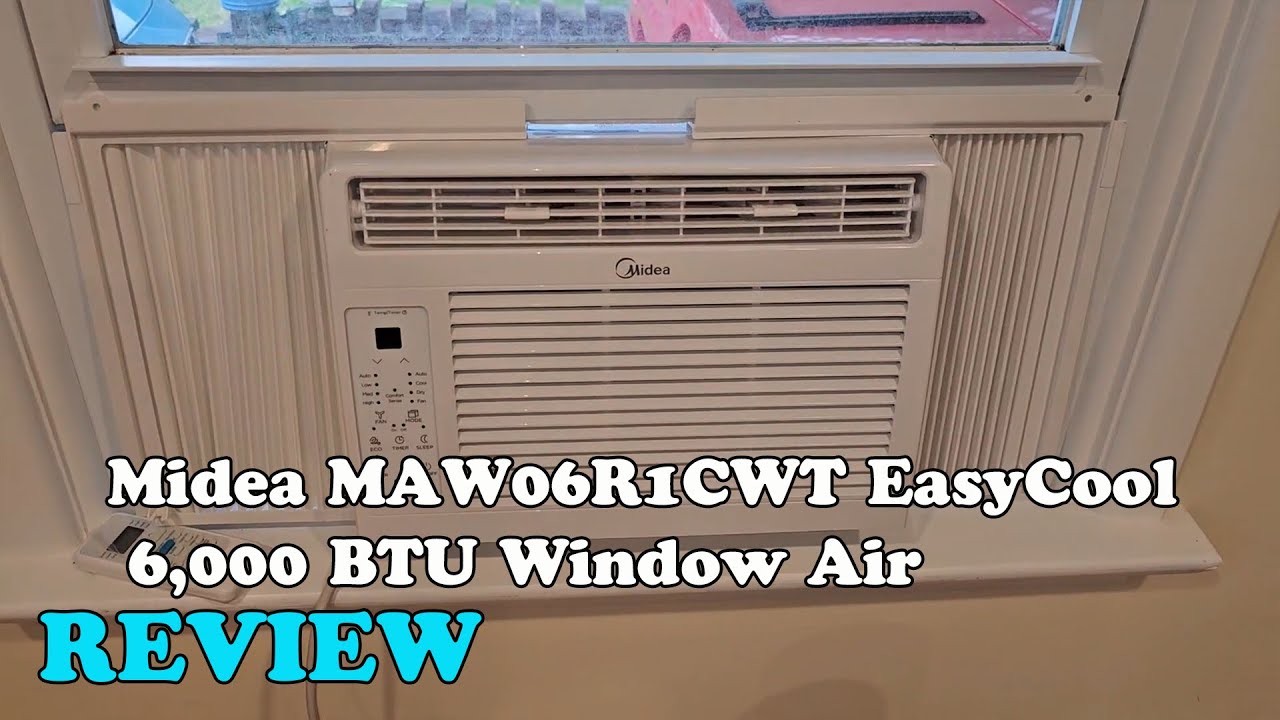 Midea MAW06R1CWT EasyCool 6000 BTU Window Air Conditioner - Should You Buy?
