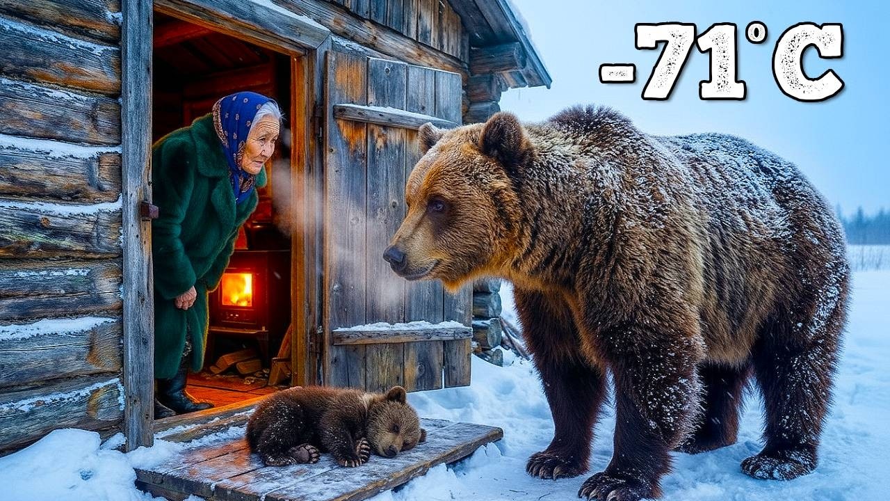 Rescue in the Siberian Cold | An Old Woman and the Bear Cub She Couldn't Leave Behind