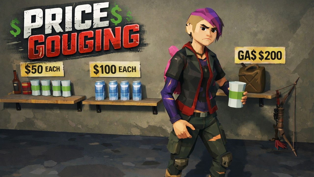 If ya Wanna Survive The Apocalypse You Gatta Pay MY Prices. Who’s Ganna Stop me…