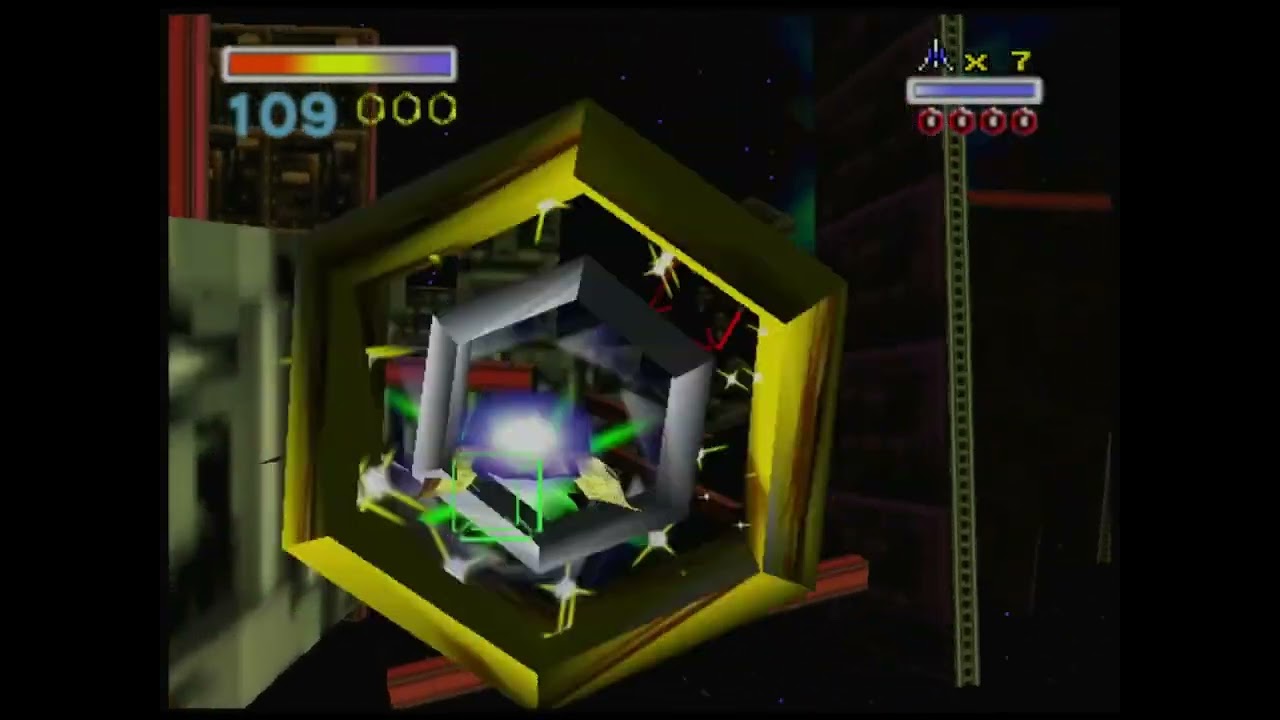 Star Fox 64 Medium Route: Sector X to MacBeth