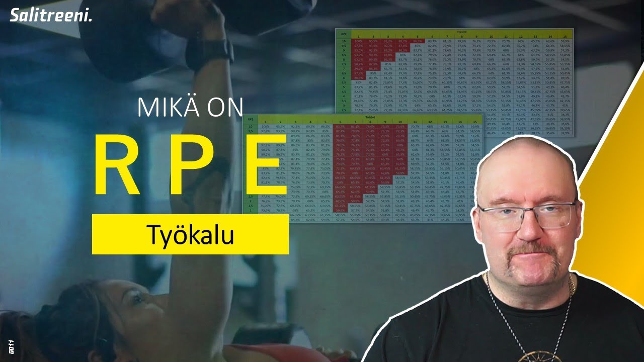 RPE - Työkalu, mikä se on ja kuinka sitä käytetään.