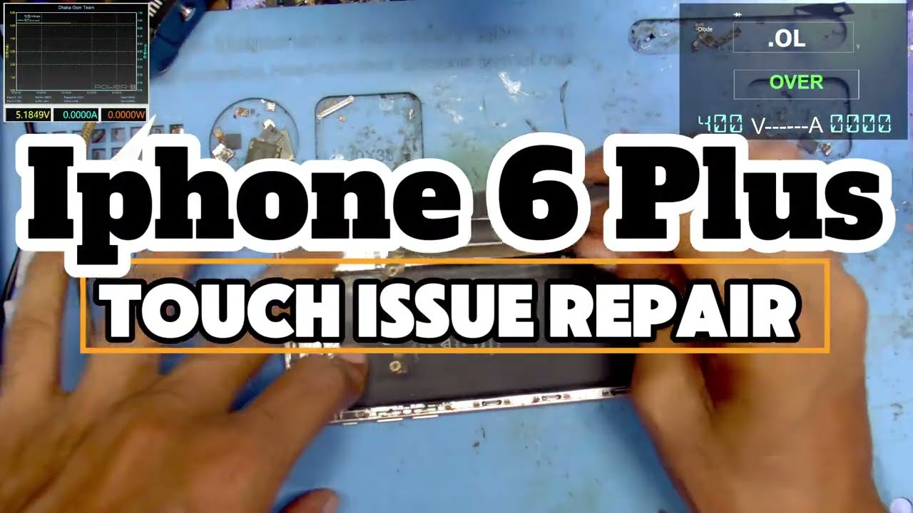 Iphone 6Plus -Touch Not Work-Repair Case#dhakagsmteamm