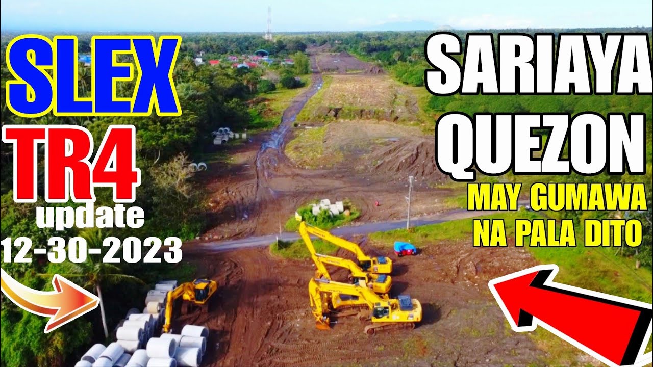 SOUTH LUZON EXPRESSWAY TR4 SARIAYA QUEZON AREA PACKAGE E. 10.21KM AKALA NG LAHAT HANGGANG TIAONG PA