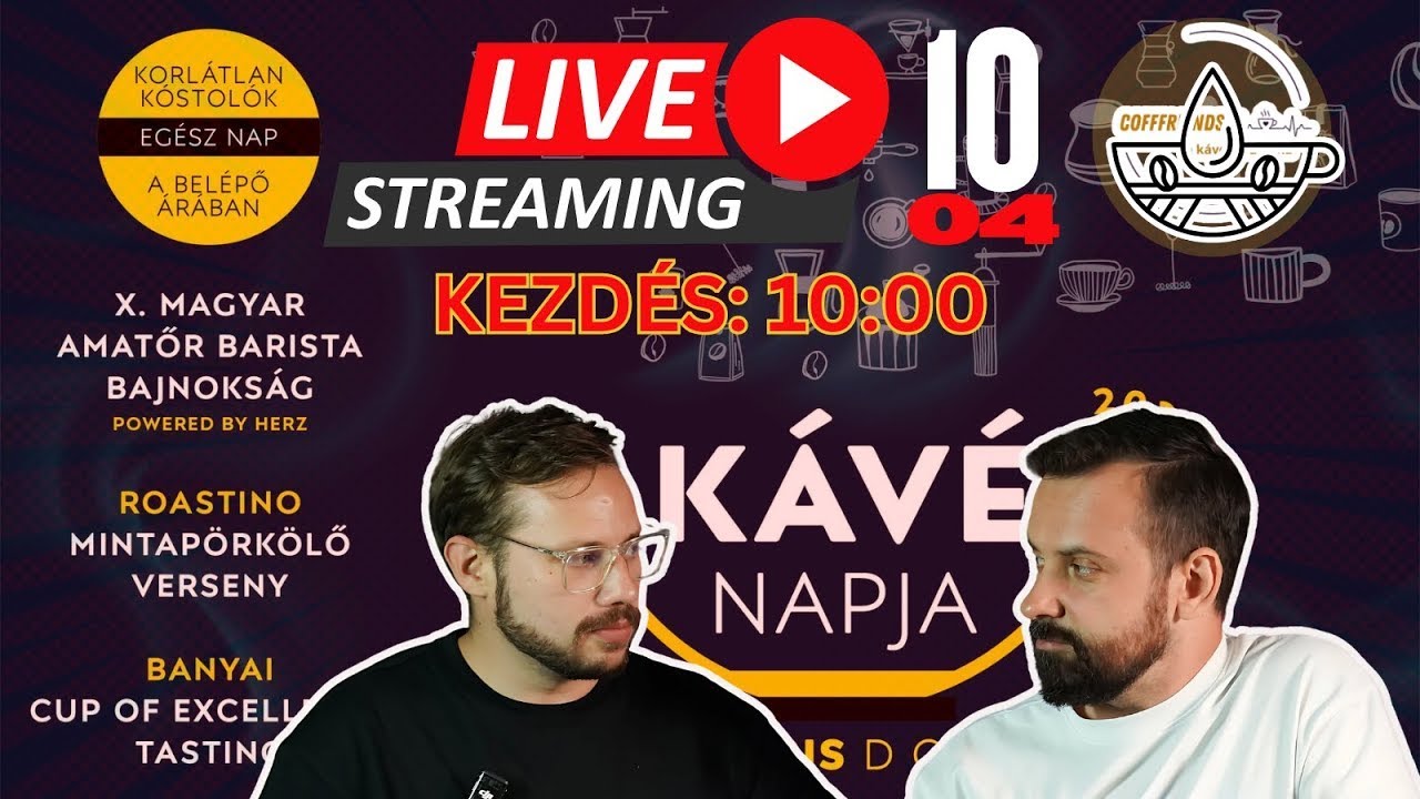 X. Magyar Amatőr Barista Bajnokság [TELJES VERSENY] – Kávé Napja 2025 | Cofffriends
