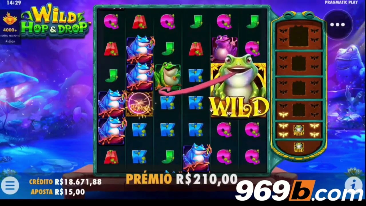 Salte para a sorte com Wild Hop & Drop na 969B!