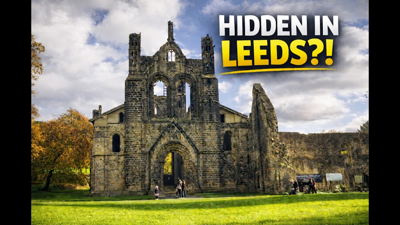 Hidden Medieval Ruins in Leeds | Walking to Kirkstall Abbey 🇬🇧