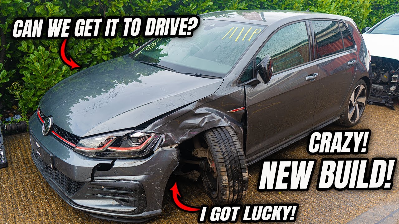 REBUILDING A WRECKED 2019 VW GOLF GTI - PART 1