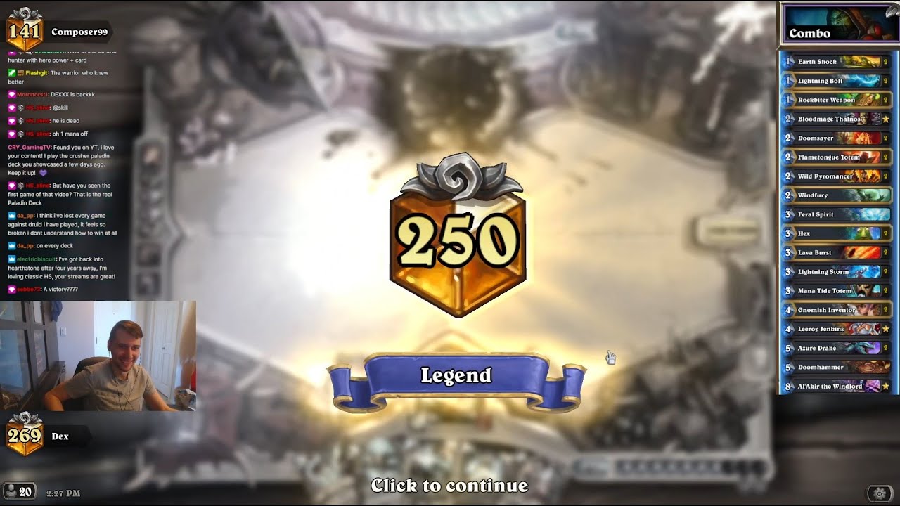 Hearthstone: Classic Combo Shaman!