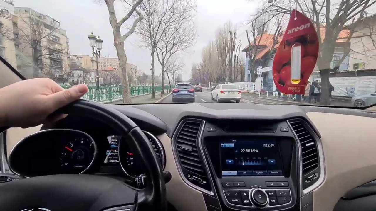 City Car Driving Hyundai Santa Fe POV Experience