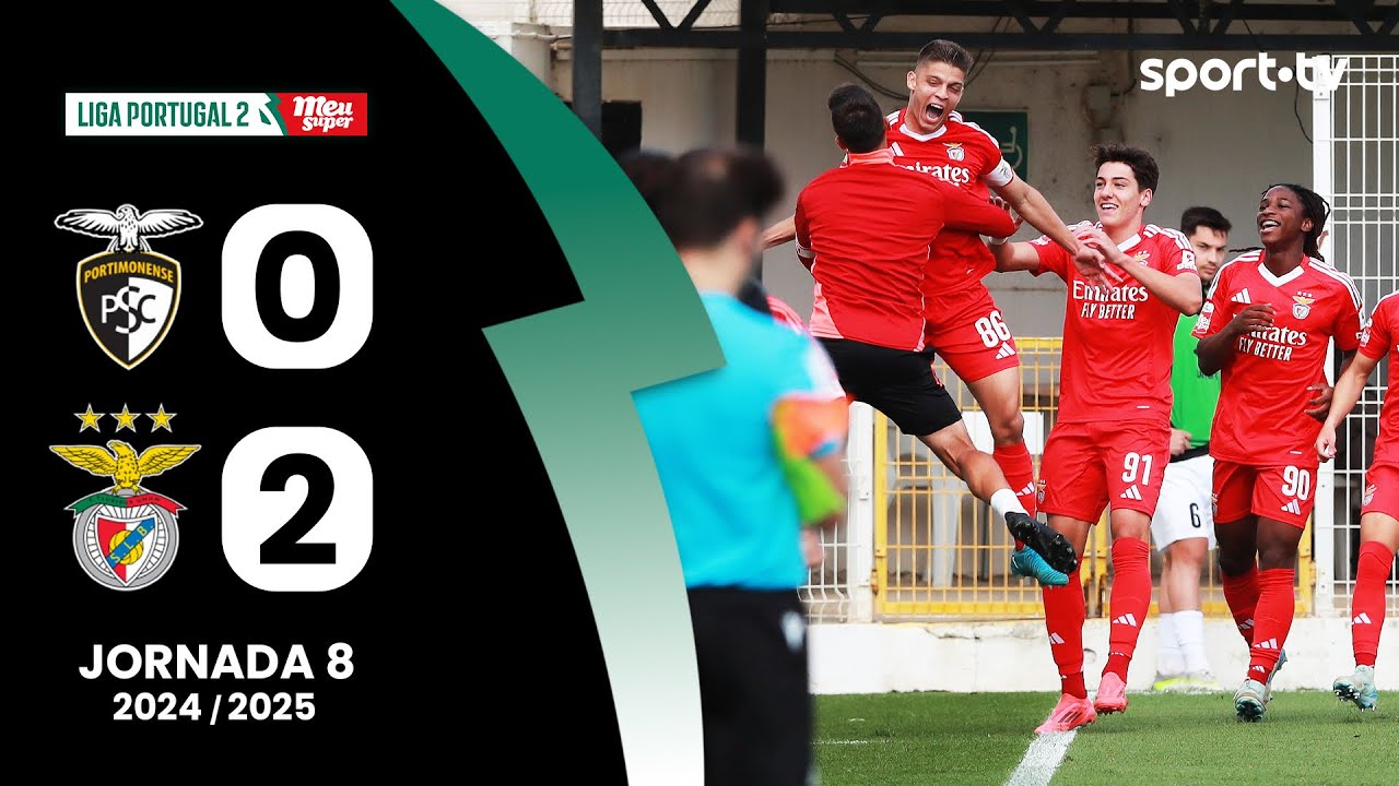 Resumo: Portimonense 0-2 Benfica B - Liga Portugal Meu Super | sport tv