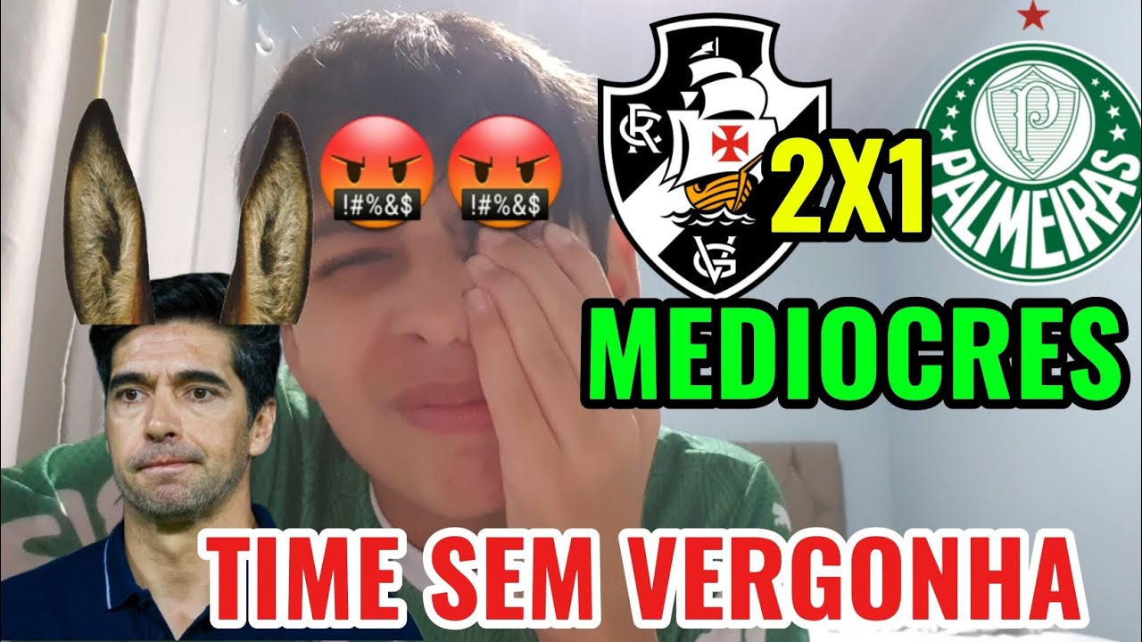 Pós-jogo Vasco 2x1 Palmeiras - conseguimos perder pro Vasco, partida nojenta! Futebol inexistente🤬🤬🤢