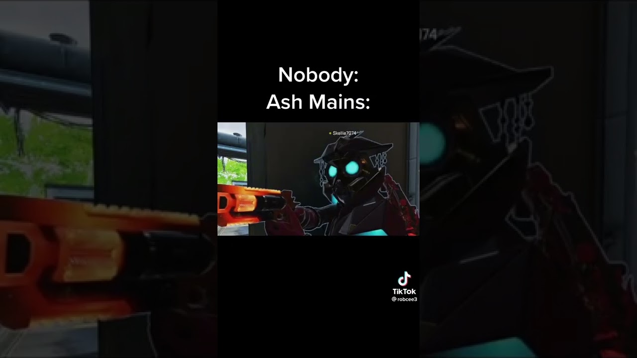 Ash Mains These Days | Credits To RobCee3 On TikTok | #apex #apexclips #apexlegends