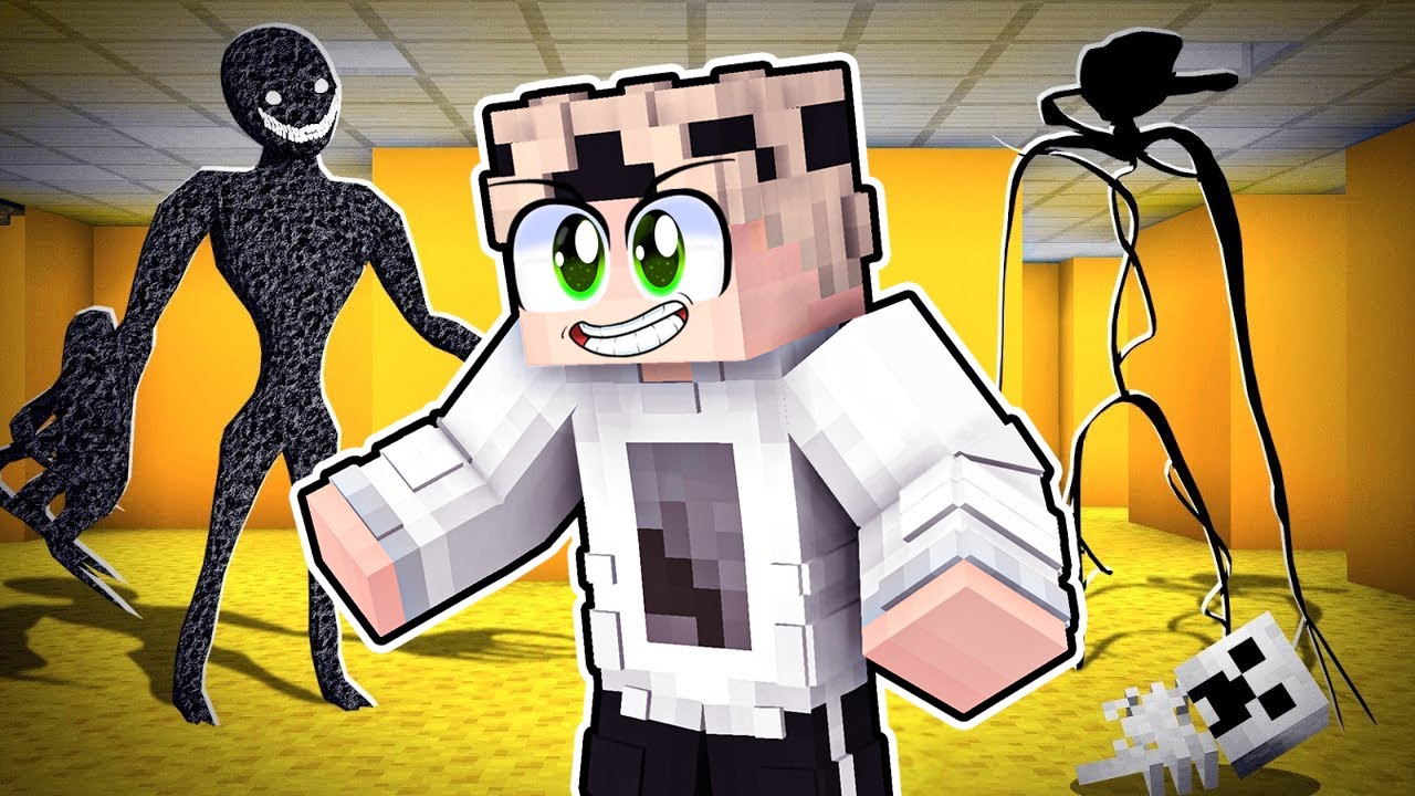 IN DEN BACKROOMS GEFANGEN! Minecraft vs @Broxcraft