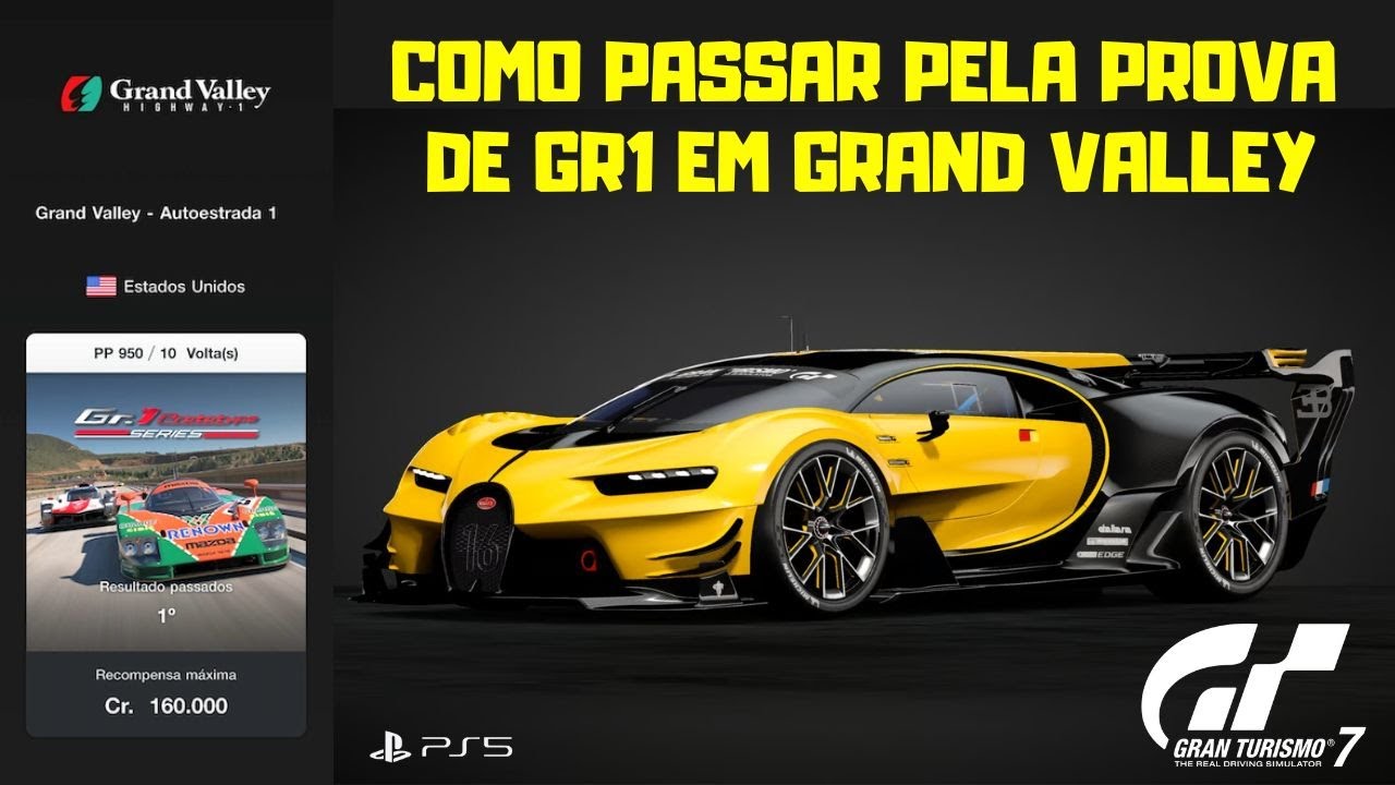 Como vencer a prova Gr1 Prototipo de Grand Valley no Gran Turismo 7 #ps5 #gt7 #gameplay #racing