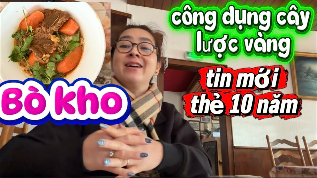 Nhà hàng ở Pháp/ em Phương có tin mới về thẻ 10 năm 