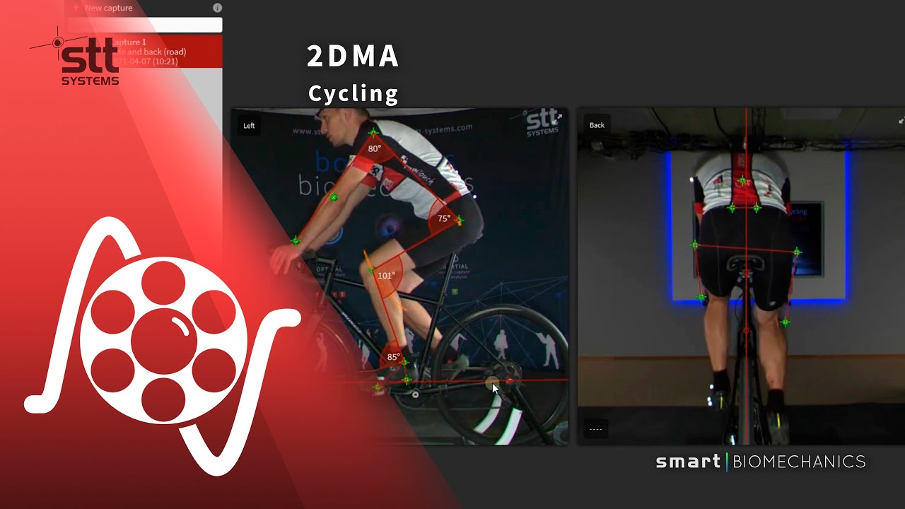 Bike Fitting with Cycling 2DMA | Side and Back