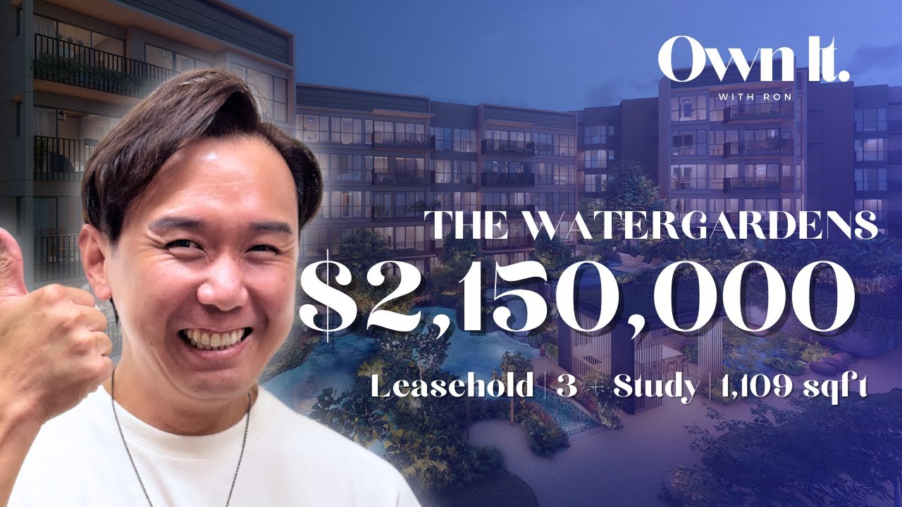 Full Home Tour of D27 The Watergardens At Canberra - 3 Bedrooms with Study (1109 sqft)