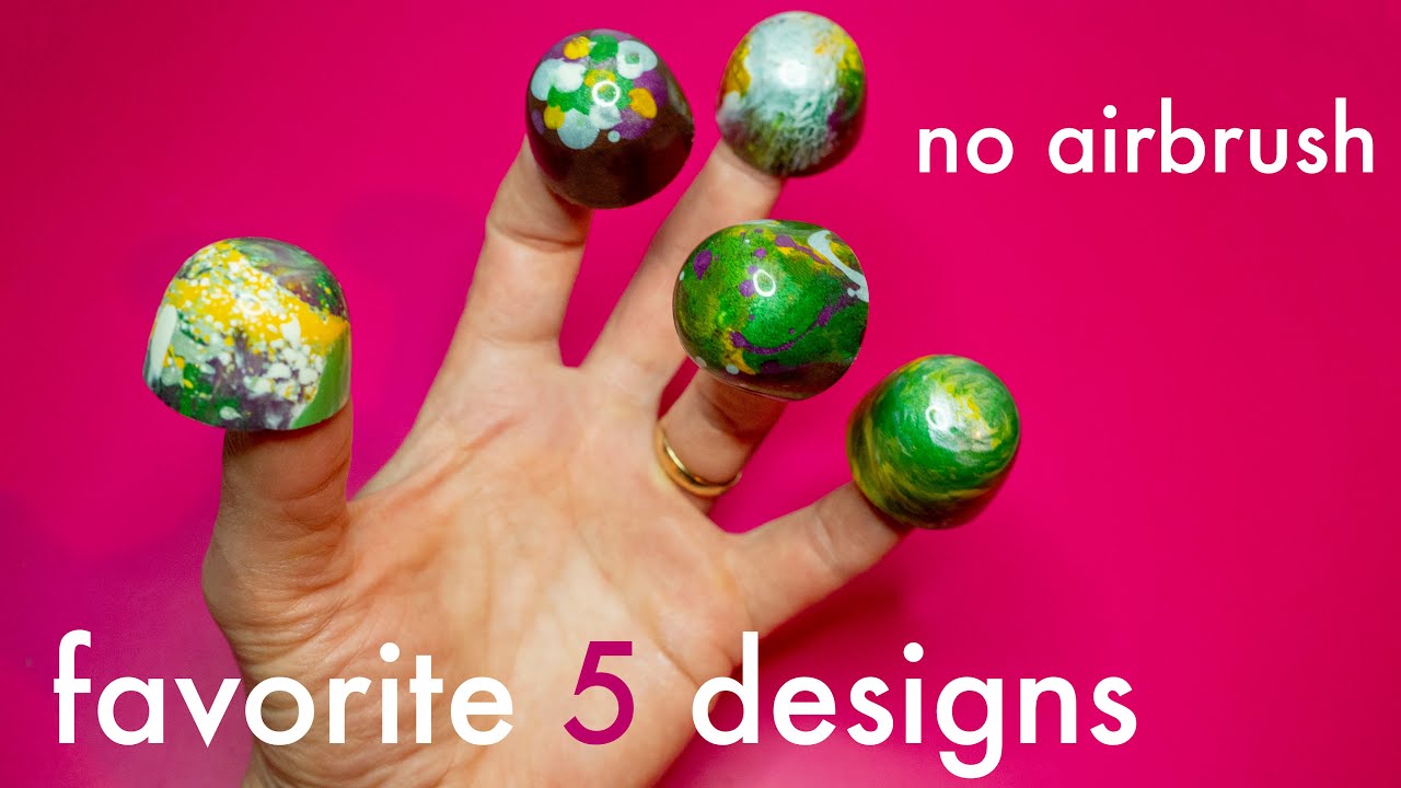Get Creative: 5 Chocolate Bon Bon Designs (No Airbrush!)