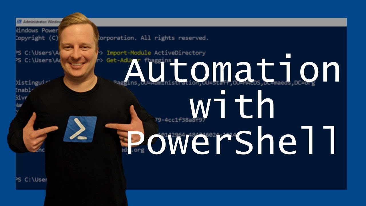 Изучите автоматизацию PowerShell менее чем за 1 час