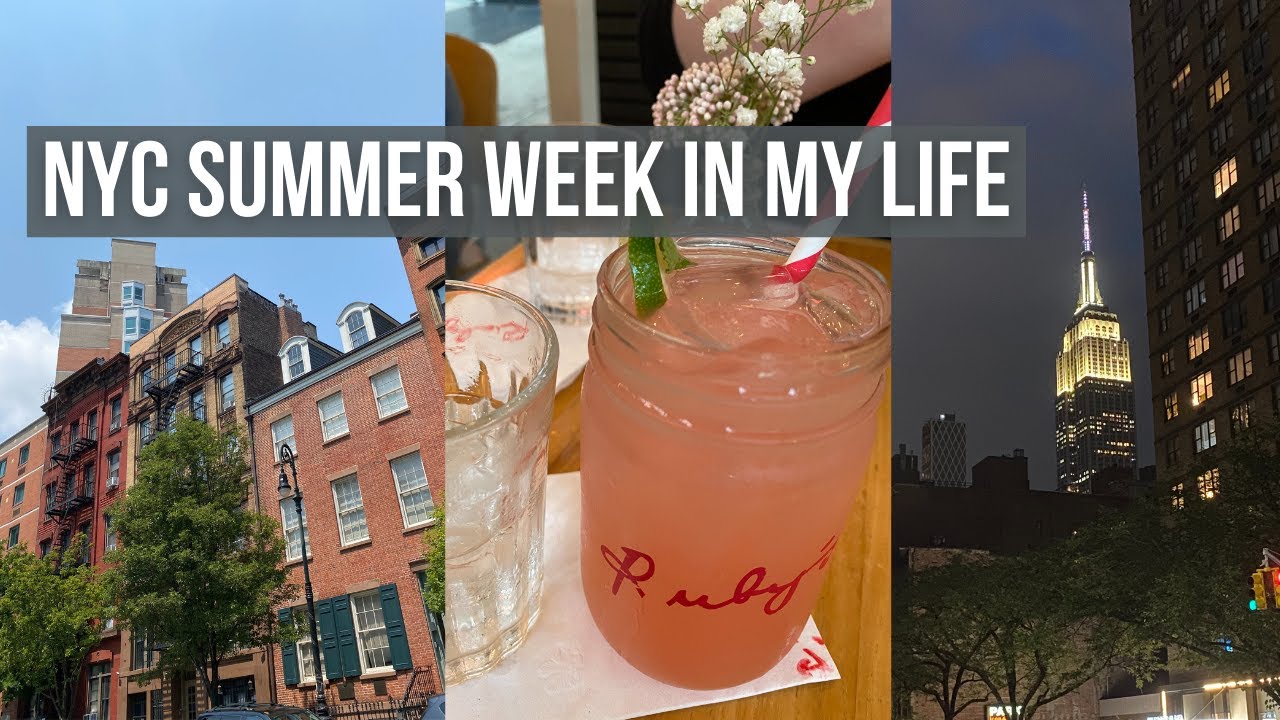 NYC Summer Week In My Life | new job, furniture, grocery haul, & friends