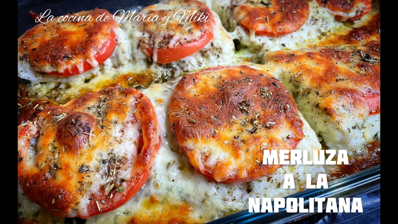 MERLUZA A LA NAPOLITANA | Receta al horno 👌#merluza