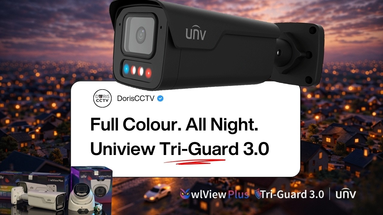 The Camera That Sees in the Dark Like Daytime | Uniview Tri-Guard 3.0 Review | A must have CCTV