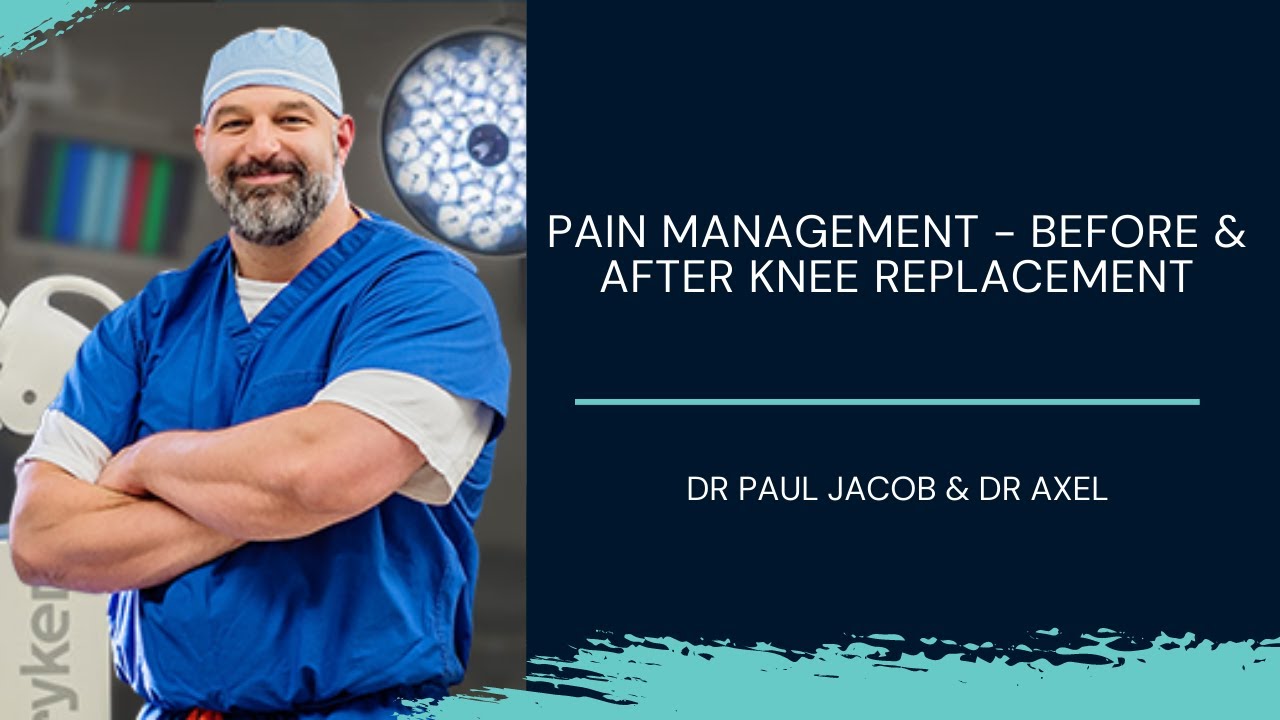 Controlling pain before & after knee replacement, with Dr. Paul Jacob - JointSchool.app Ep.44