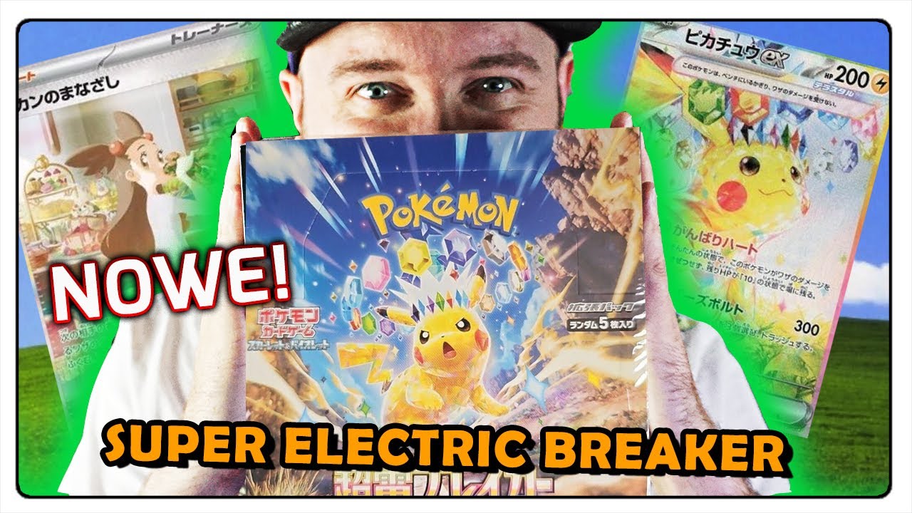 PIKACHU WYGRAŁ Z WIFU! POKEMON SUPER ELECTRIC BREAKER BOOSTER BOX OPENING!