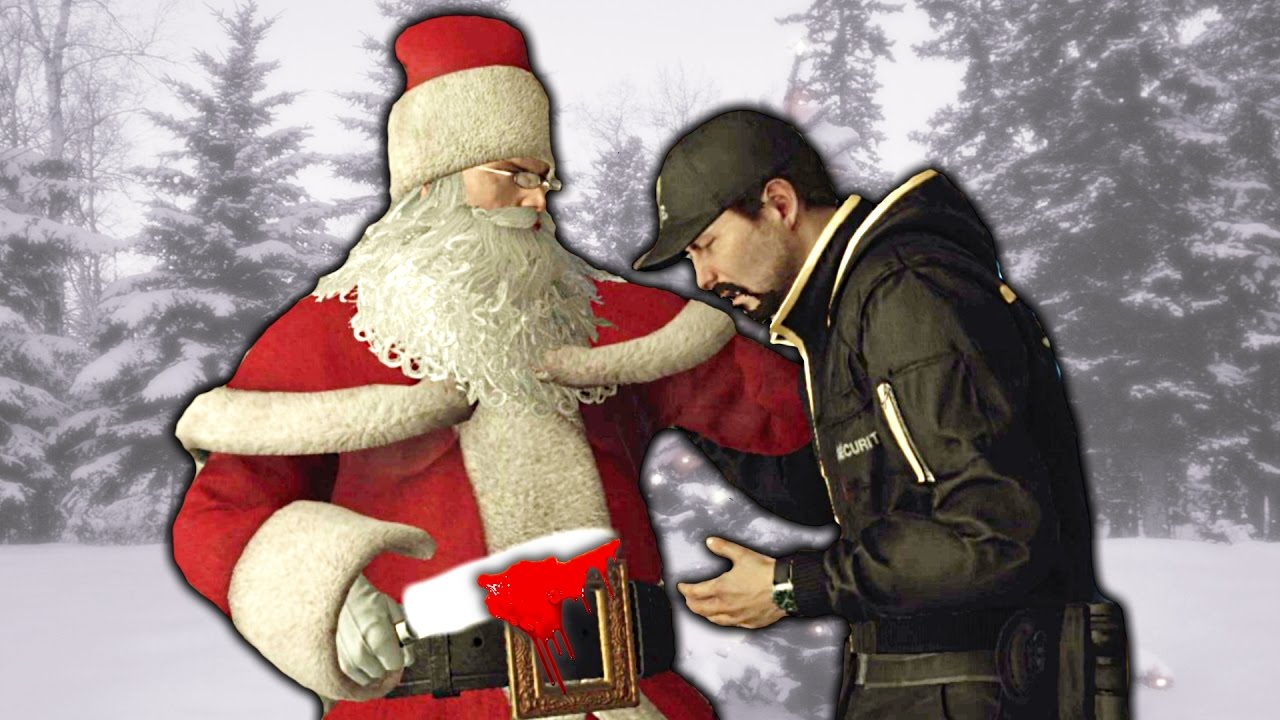 THE STABBY HITMAN SANTA! (Hitman Funny Moments)