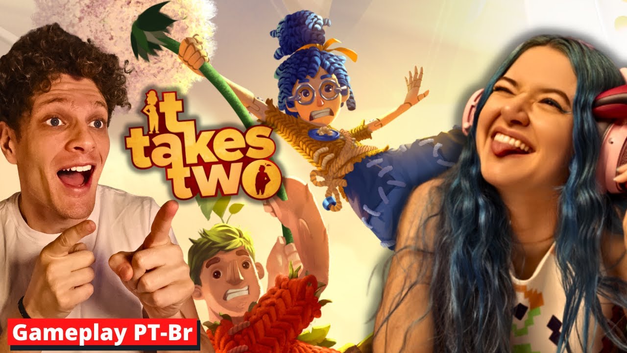 O início de IT TAKES TWO - O MLEHOR JOGO COOP (Gameplay PT-BR) feat @Ithuriana  #live