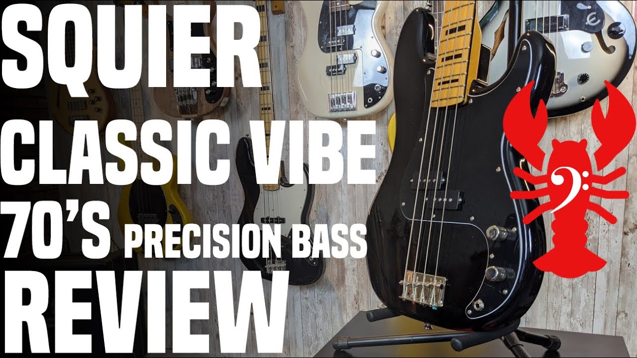 Squier Classic Vibe 70's Precision Bass - Style and Substance? - LowEndLobster Review