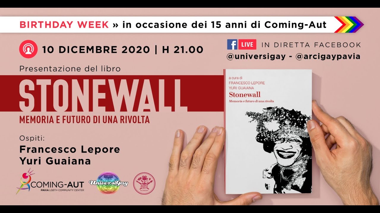 STONEWALL - Memoria e Futuro di una Rivolta