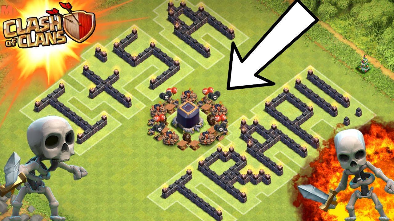 Clash Of Clans | FREE DARK ELIXIR!?! | OMG IT'S A TRAP!!!