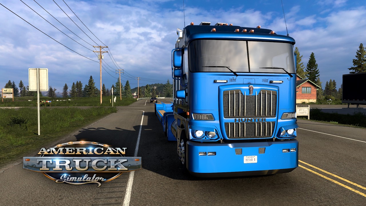 🔴 Аляска American Truck Simulator Convoy #28