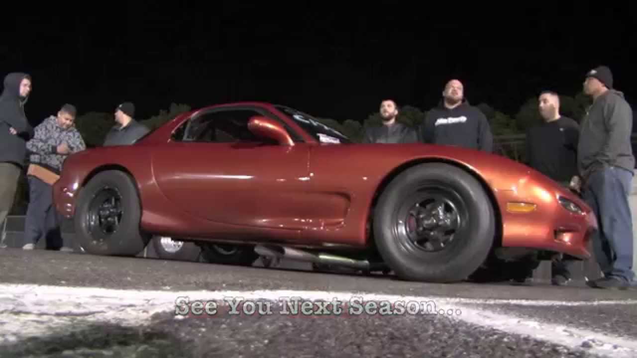 Nyce1s - #Lensanity 8 Second Mazda RX7 @ Black Friday Atco Dragway...