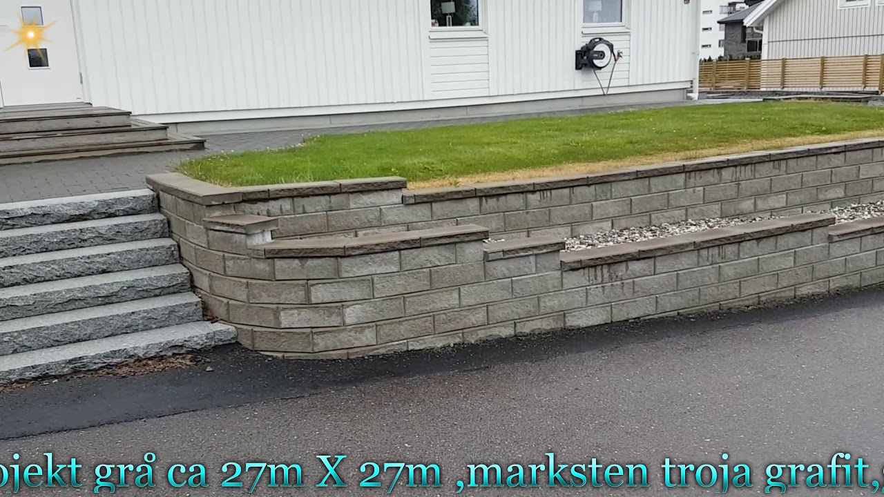 ✅St&ouml;dmur benders megawall projekt gr&aring; 🌧⛈🌦