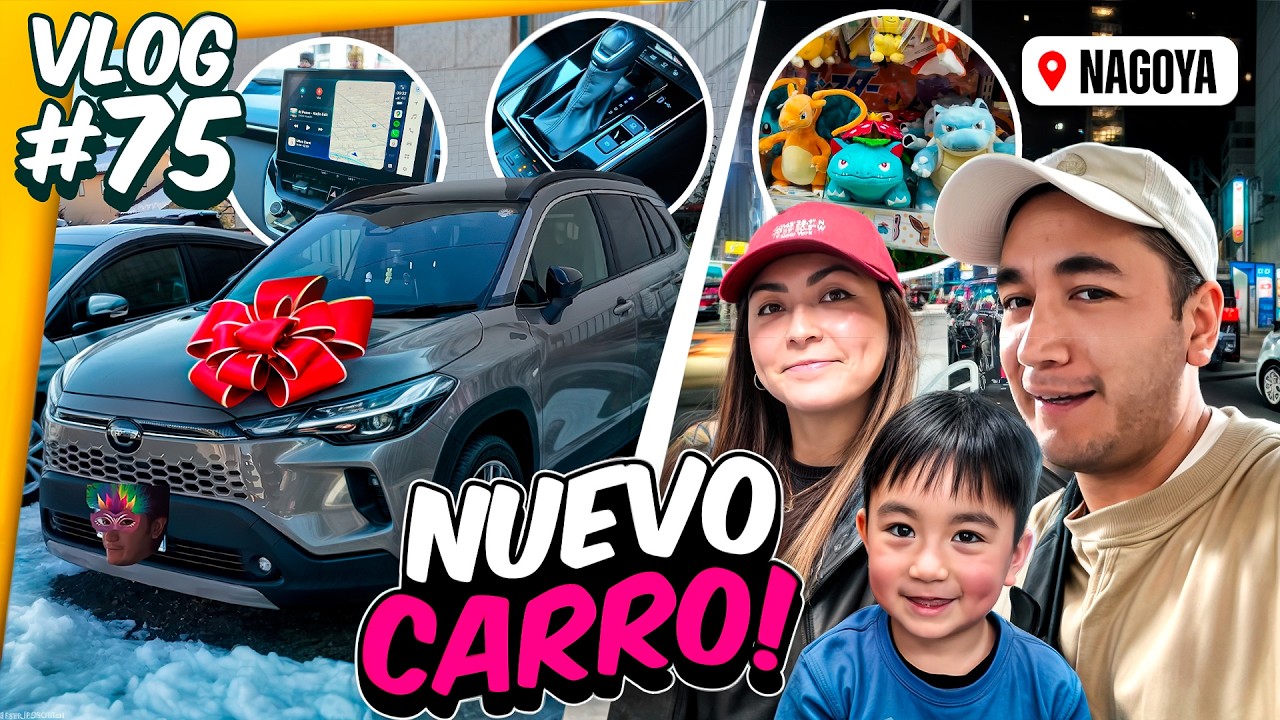 Nuevo auto, primer viaje: nos escapamos a Nagoya y pasó de todo (Japón)