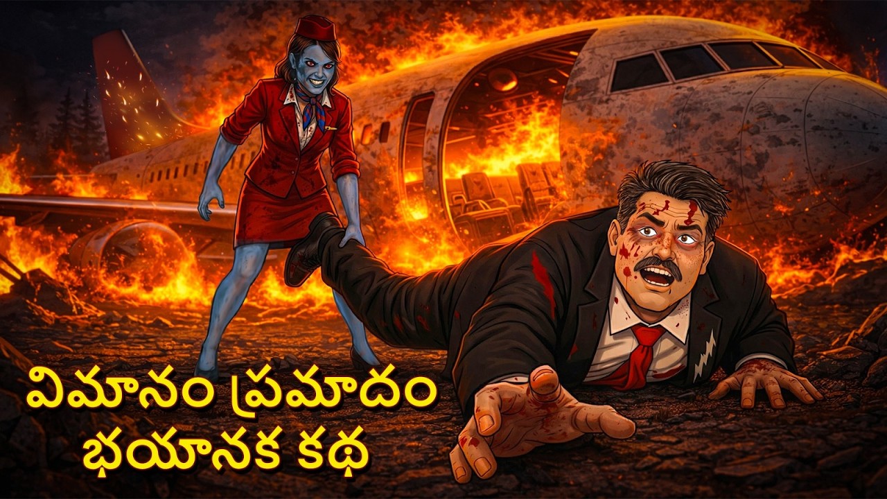 విమానం ప్రమాదం భయానక కథ | Horror Story | Telugu Stories | Stories in Telugu | Telugu Horror Kathalu