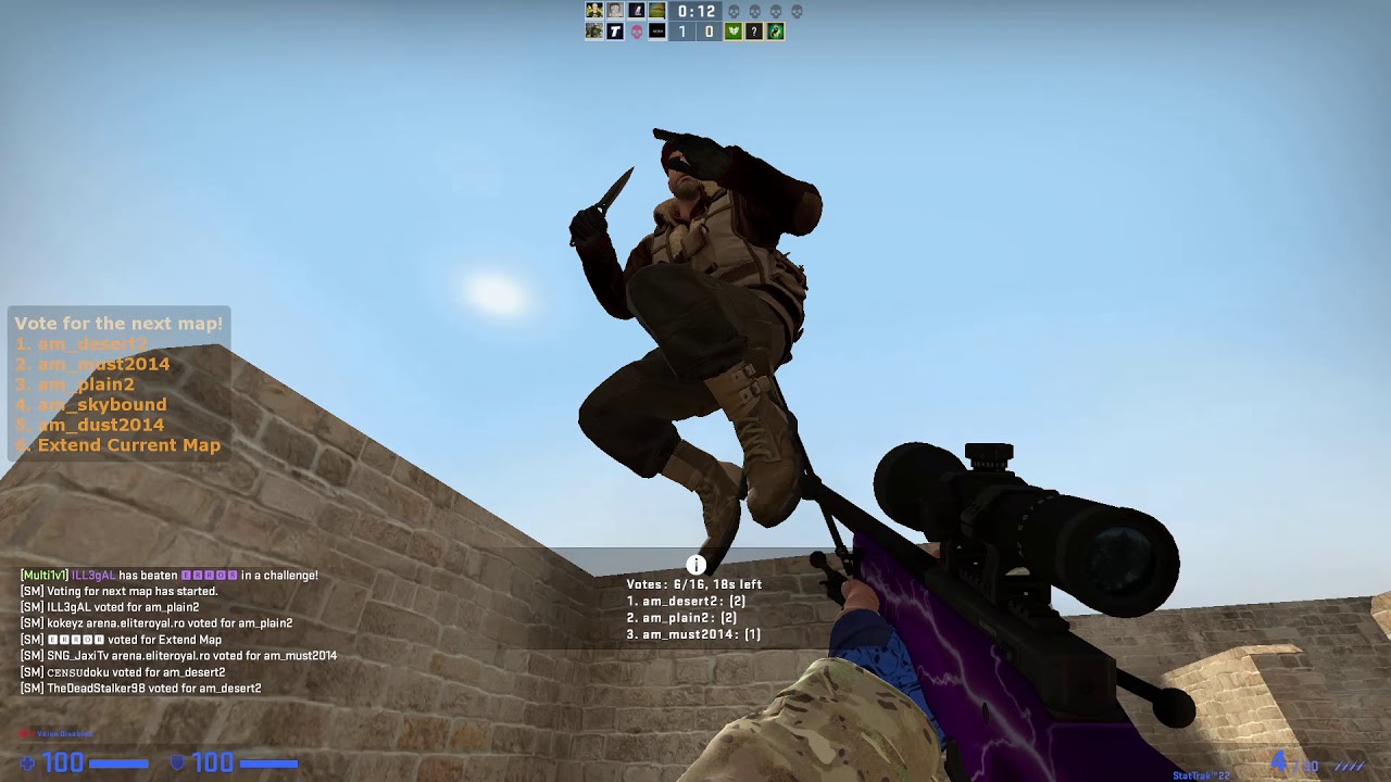 Primul video de pe canal ne jucam CS GO pe arena.eliteroyal.ro