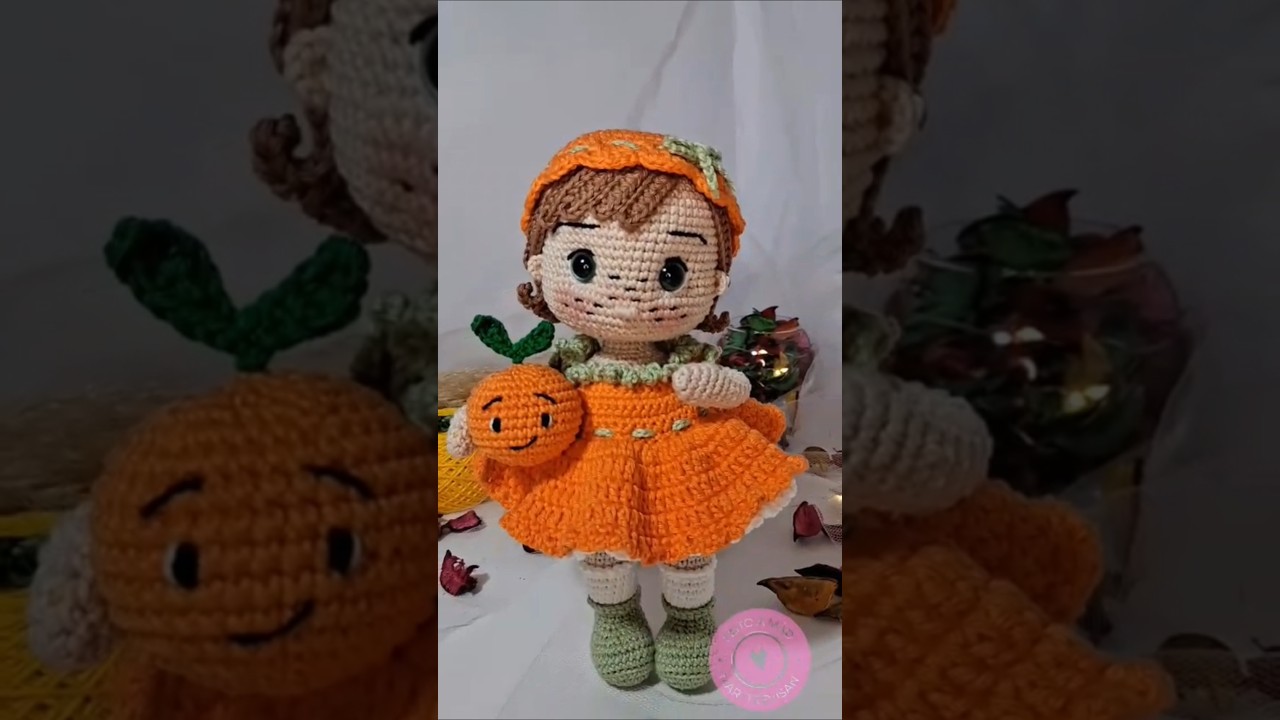 LAN&Ccedil;AMENTO:Boneca Laranjinha 🍊 receita PDF, nos chama (55) 51 982659581