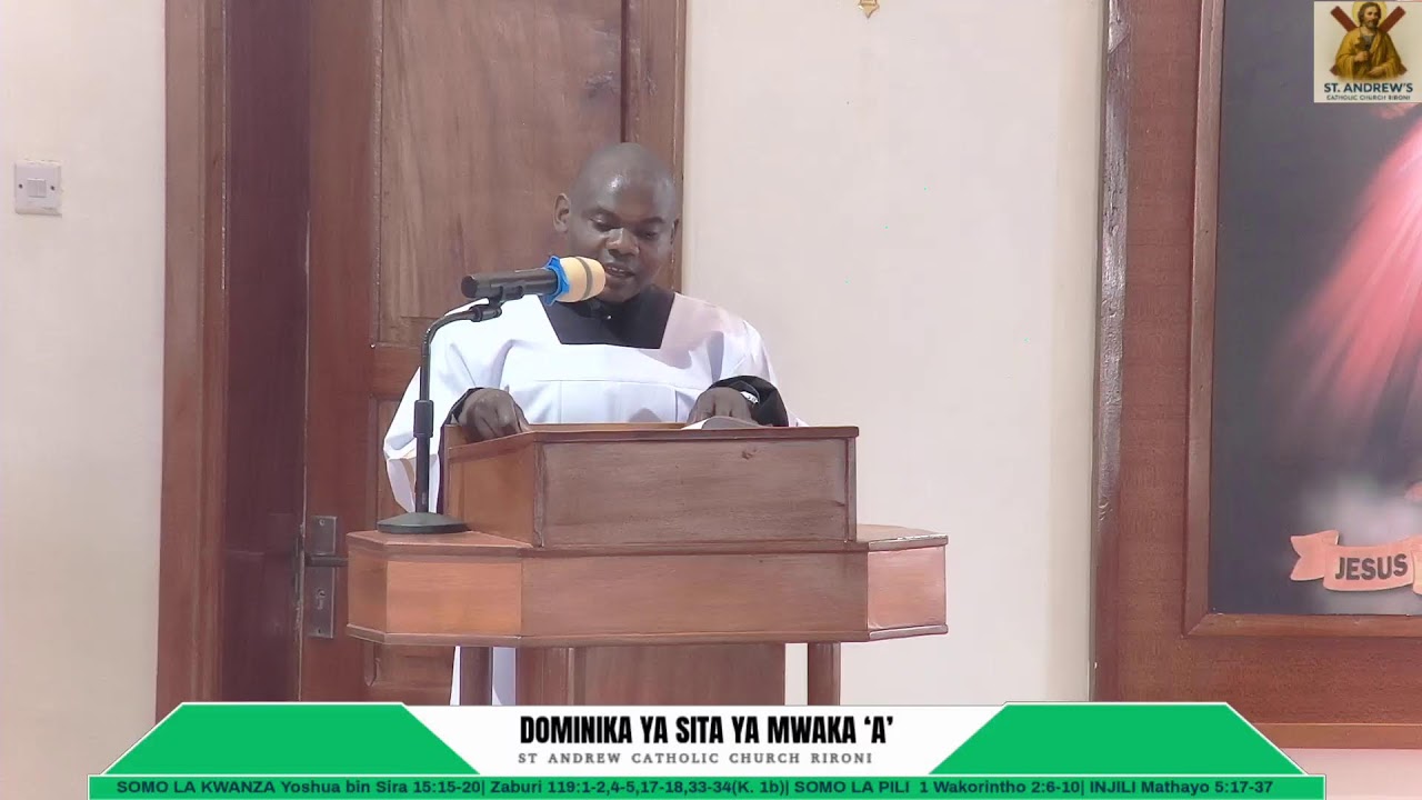DOMINIKA YA SITA YA MWAKA  ‘A’