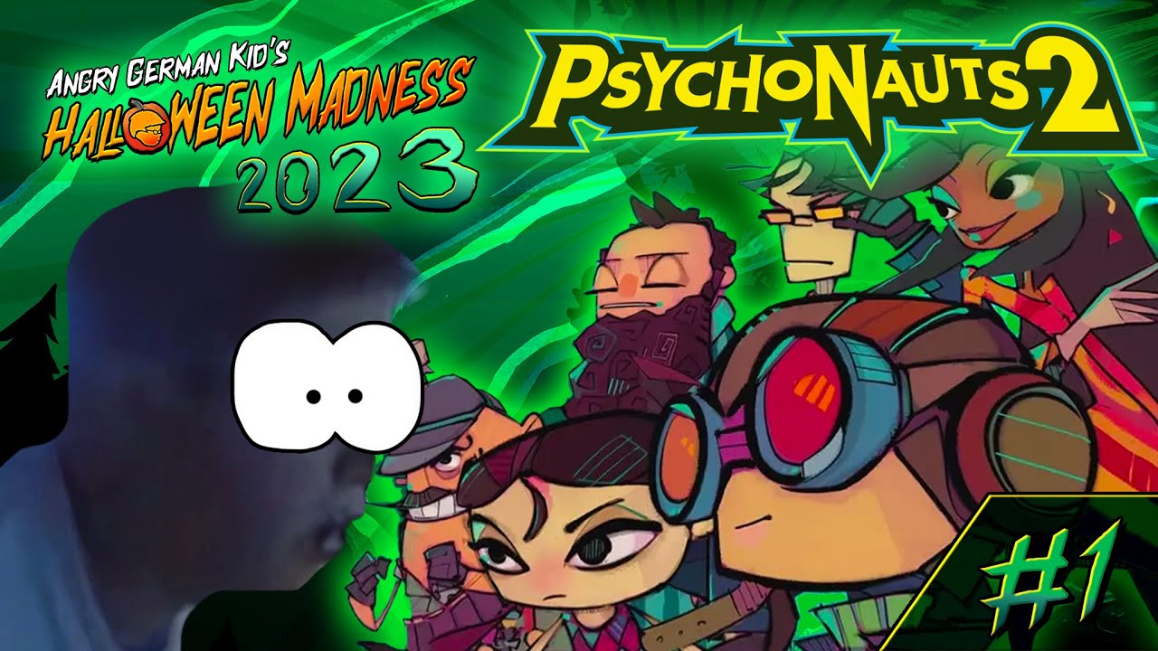 AGK's Halloween Madness 2023 #1: AGK Plays Psychonauts 2