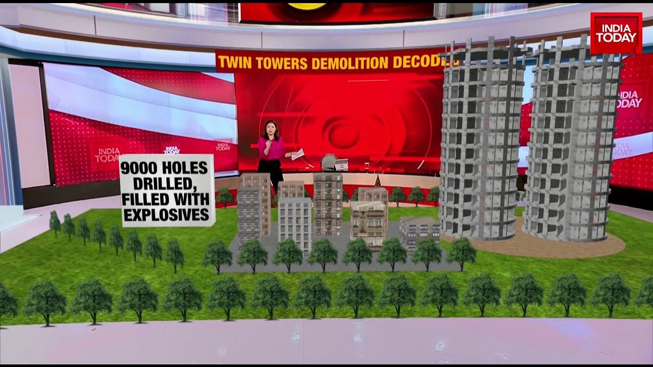 Supertech Twin Towers Demolition On Sunday: At Least 3,500 Kg Explosives To Be Used For Demolition