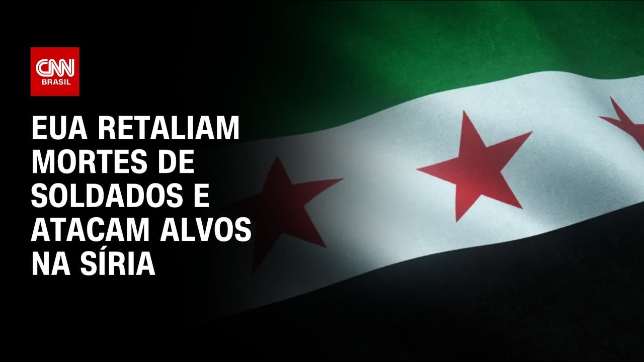 EUA fazem ataques na Síria em retaliação à morte de soldados americanos | CNN PRIME TIME