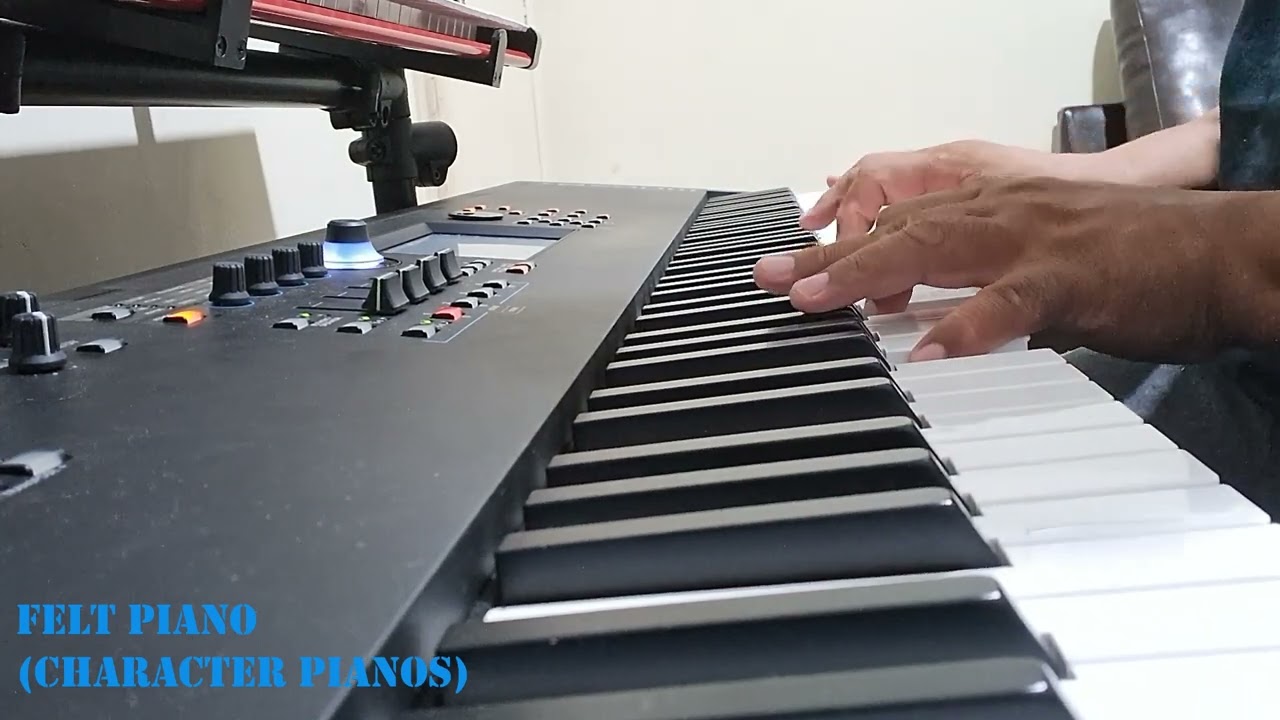 YAMAHA MODX 8 PLUS - FELT PIANO