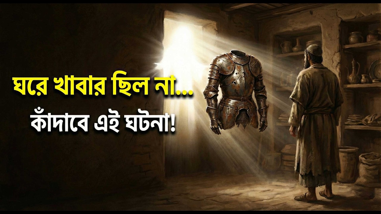: মৃত্যুর আগে নবীজি (সা.) কেন এক ইহুদির কাছে নিজের বর্ম বন্ধক রেখেছিলেন? 😭 | Emotional Islamic Story