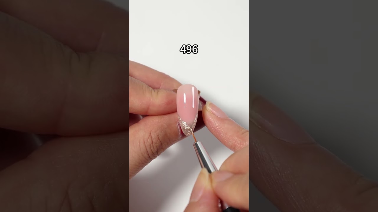 ❄️ Icy Silver French Tip Nails | Sparkling Winter Nail Art with AIMEIL... 