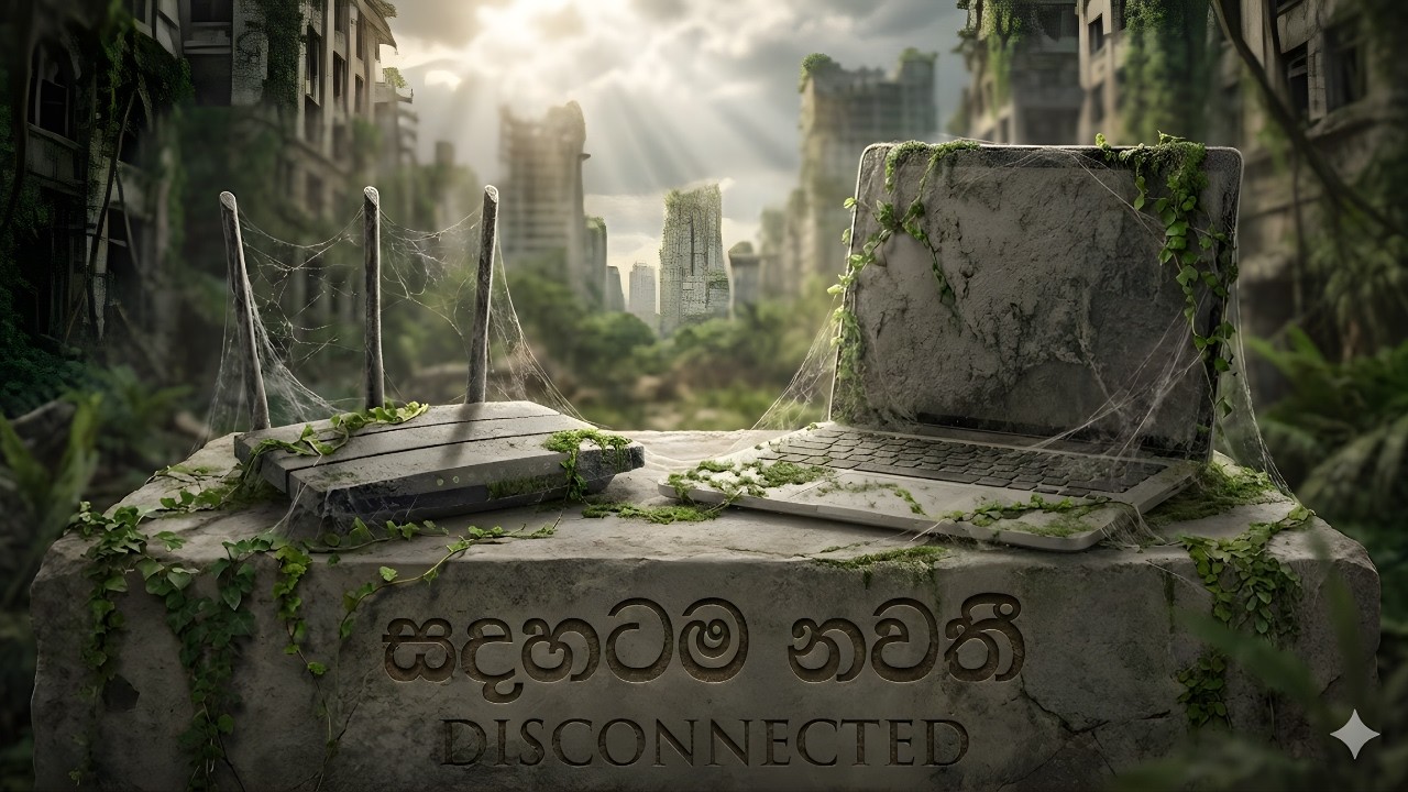 අන්තර්ජාලය සදහටම නවතී! 😱 ලෝකයම එක මොහොතින් අඳුරට - What If Internet Disappeared?